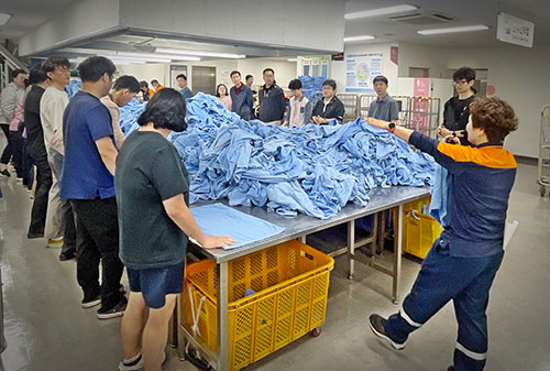 클리닝 사업장 체험형 봉사활동